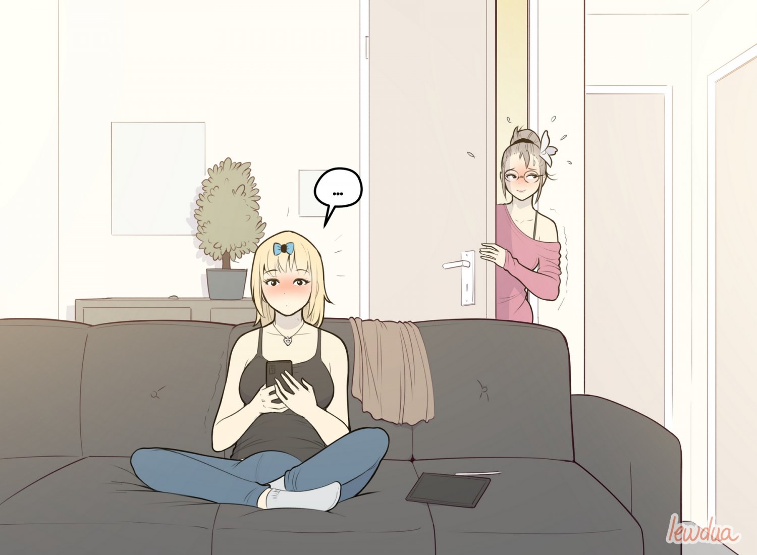 Karen Showing Nessie - Lewdua #6S1IPiFV
