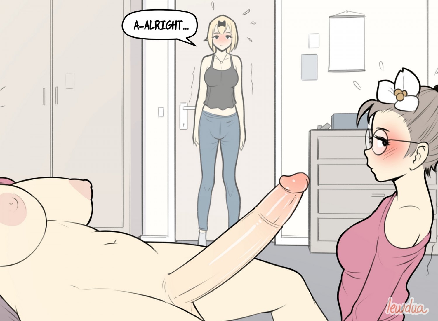 Karen Showing Nessie - Lewdua #By0WxPMN