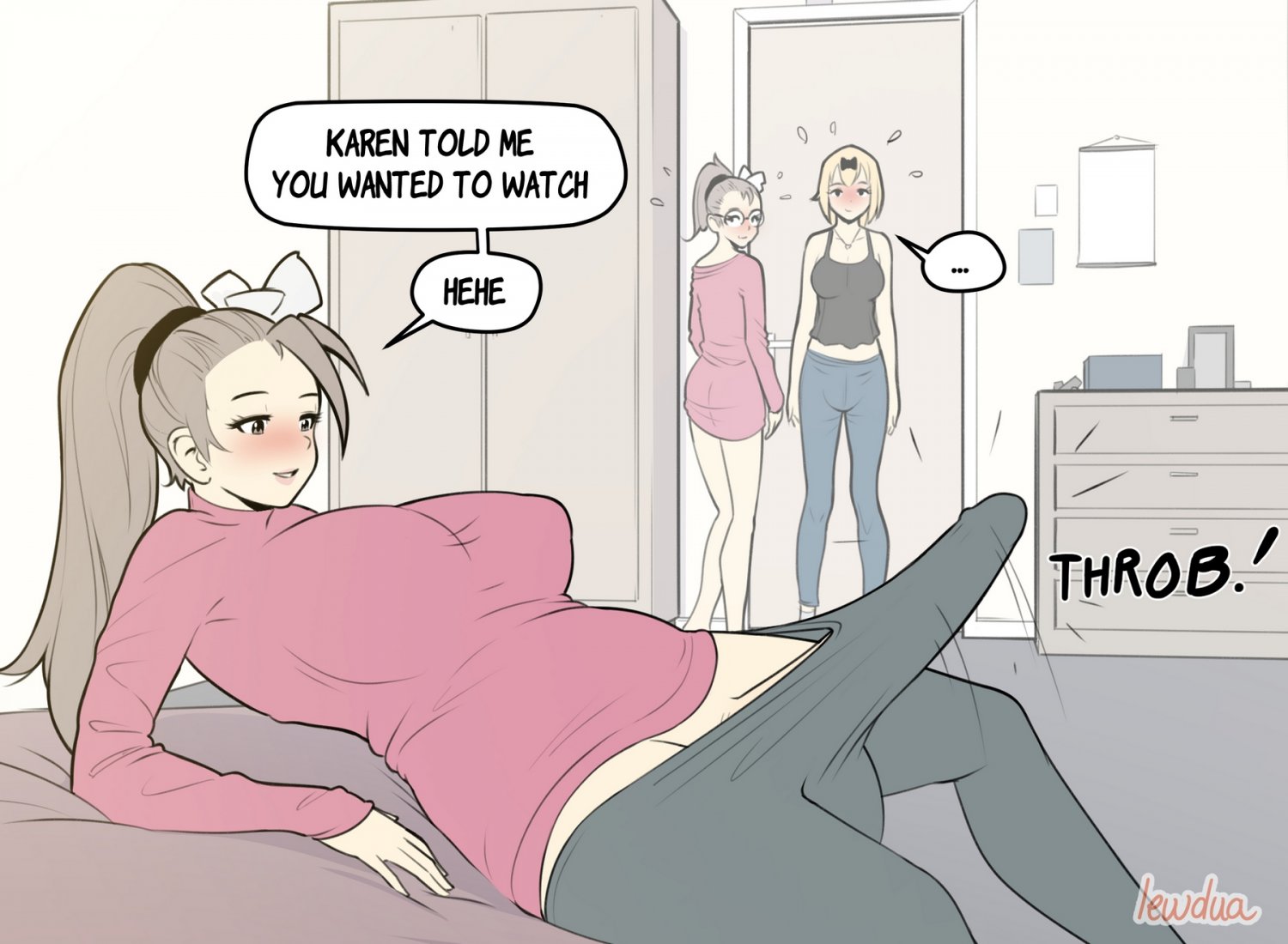 Karen Showing Nessie - Lewdua #HirvkZmk