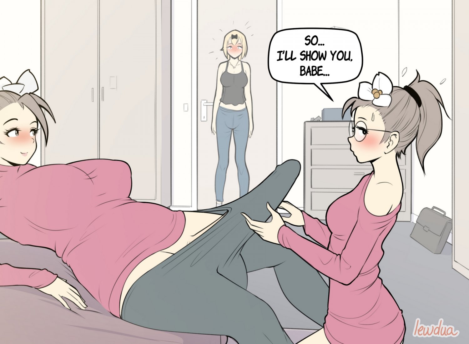 Karen Showing Nessie - Lewdua #RXg3vhE3