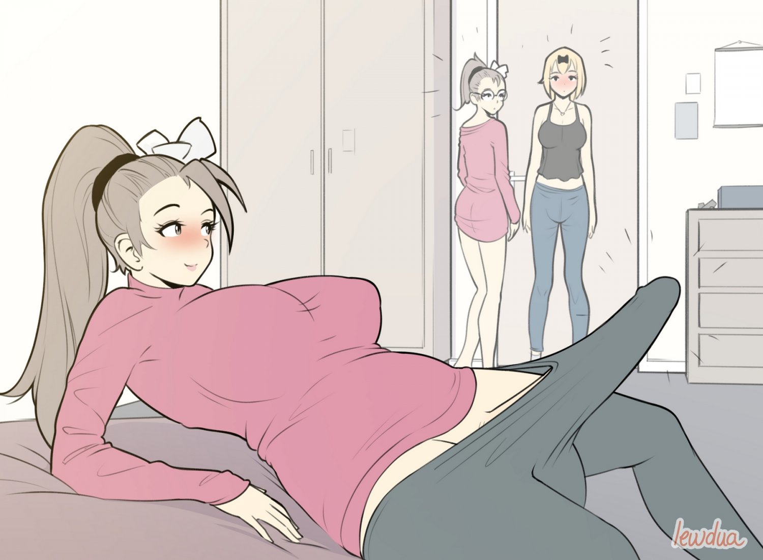 Karen Showing Nessie - Lewdua #hnFQOYEN