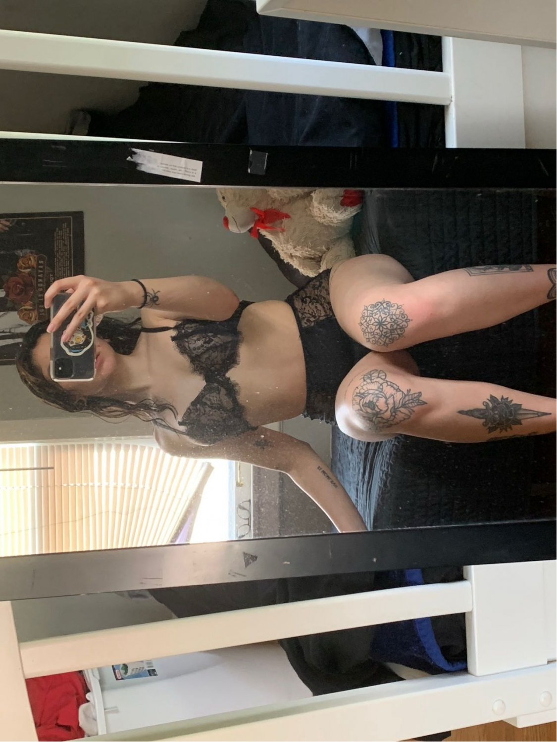 Tatted Petite Emo Latina In Lingerie #bOYjlOLV