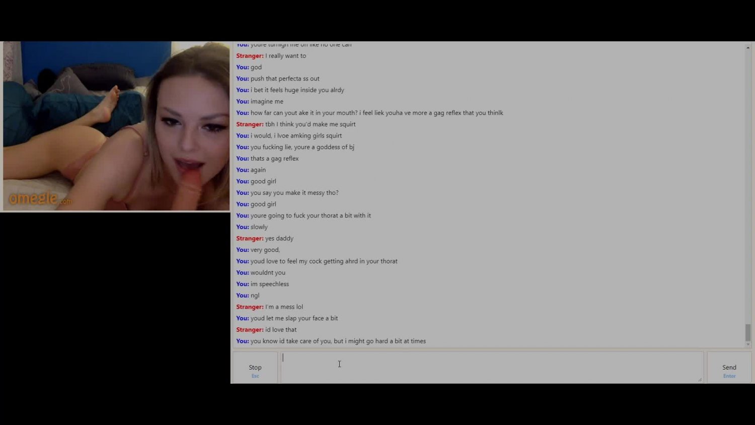 Omegle - perfect slut gets drunk and cheats on bf