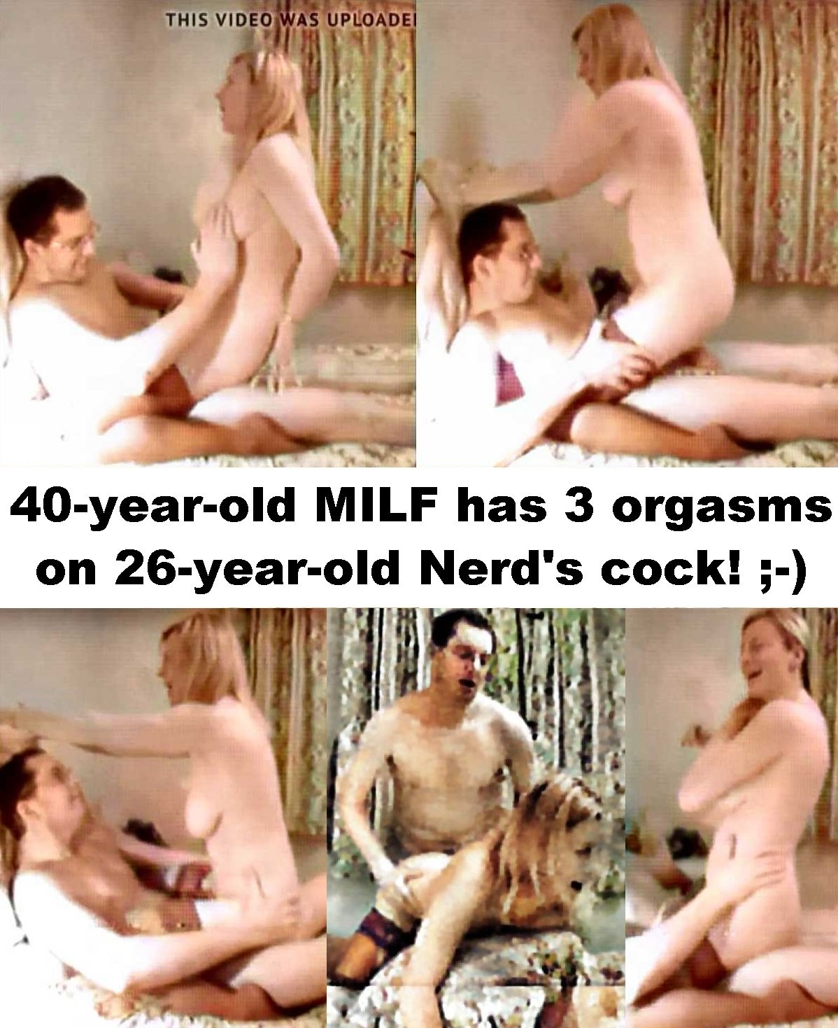 Nerd fucks nympho 32DD MILF nurse - Porn